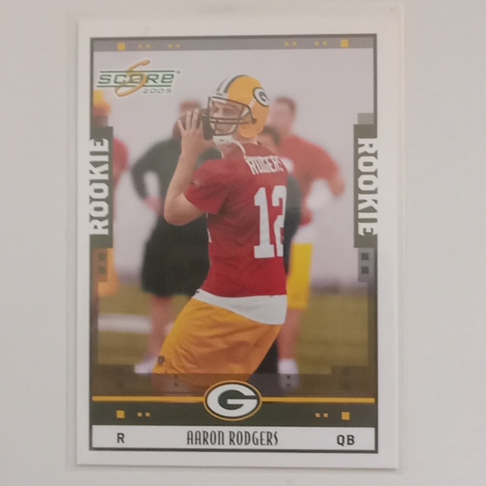 Aaron Rodgers rookie card